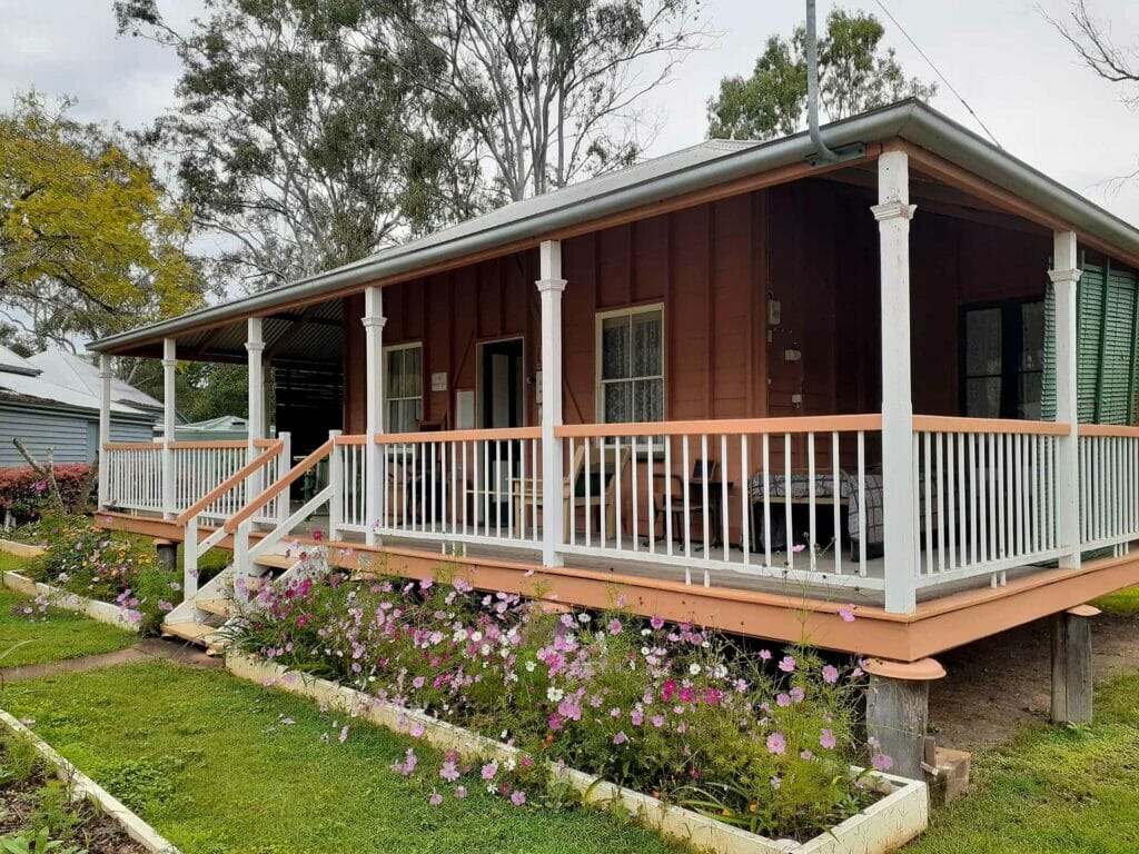 The Larsons Cottage at the Calliope River Historical Village